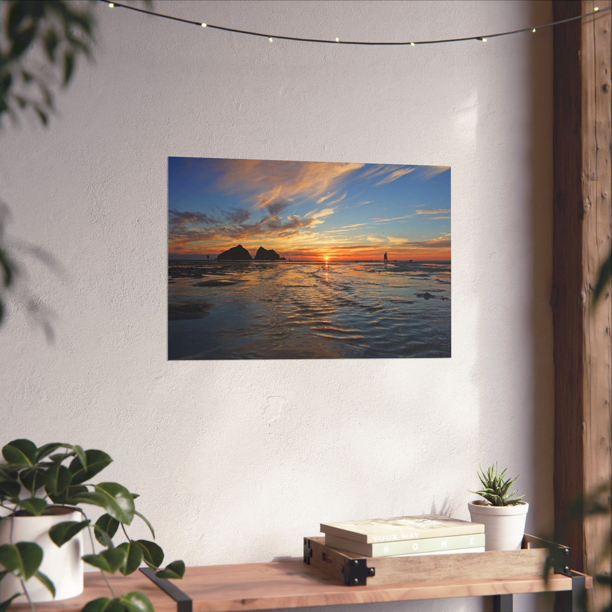 Golden Tide | Holywell Bay Cornwall Fine Art Giclée Print